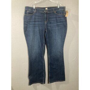 Deluth Trading Boot Cut Jeans Woman’s  20w Medium Wash Casual Denim